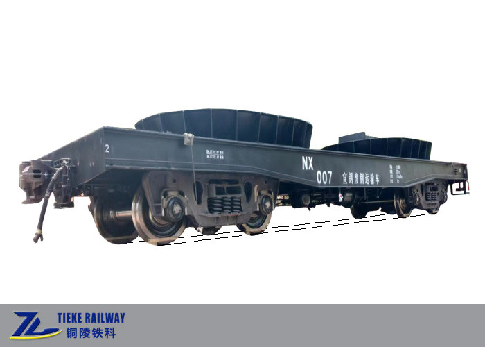 100T 重荷重ワゴン 鉄鋼スラグ輸送用鉄道車両