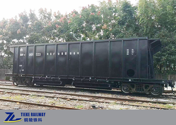 4つの下部排出ハッチを備えたエアアンローディング石炭鉄道ワゴン