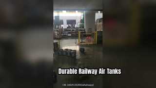 T4003 ステンレス鋼空気タンク空気タンク鉄道貨車ブレーキ部品